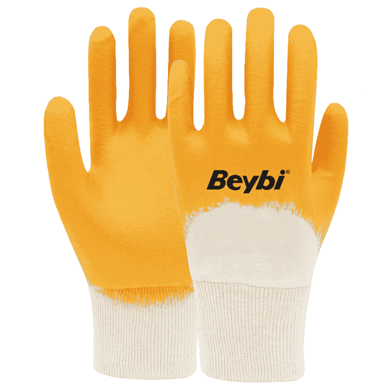 Pn5 Kırmızı - Beybi Polyester Astarlı Nitril Eld - 1